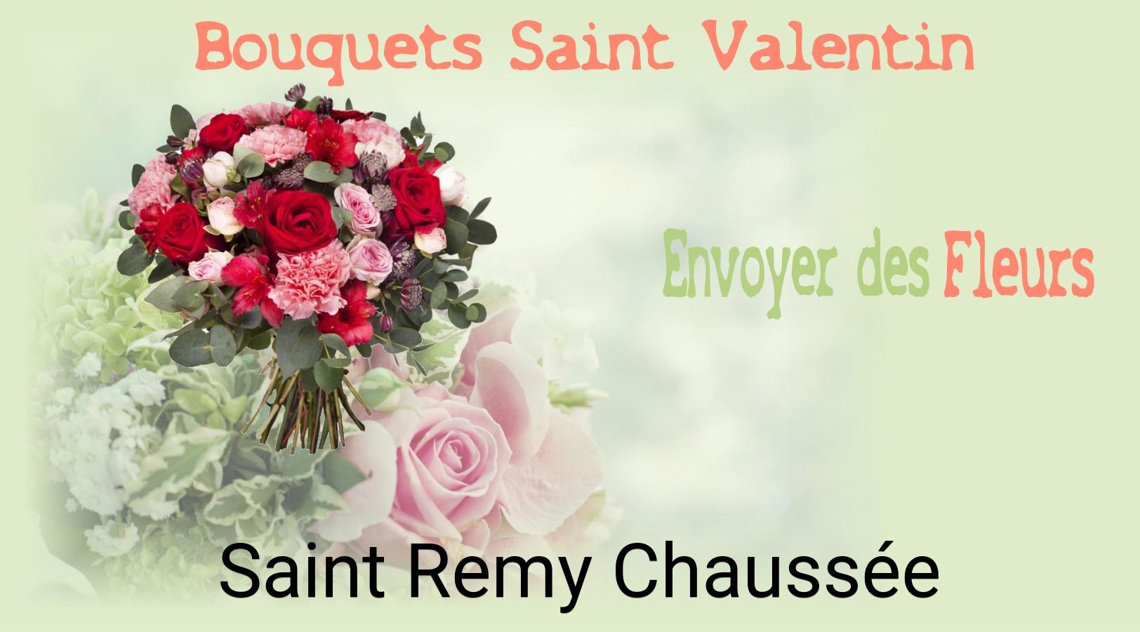 Roses de Saint-Valentin livrées à Saint-Remy-Chaussée